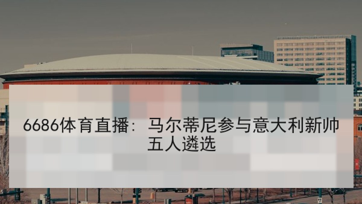 6686体育直播: 马尔蒂尼参与意大利新帅五人遴选 - 6686.com